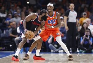 雷霆8连胜？ESPN预测胜率：背靠背的快船34.6% 雷霆65.4%